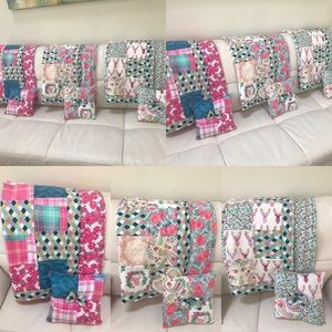 Custome designer baby quilt sets